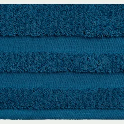 Lot de 2 serviettes invité en coton - bleu figuerolles 30x50cm