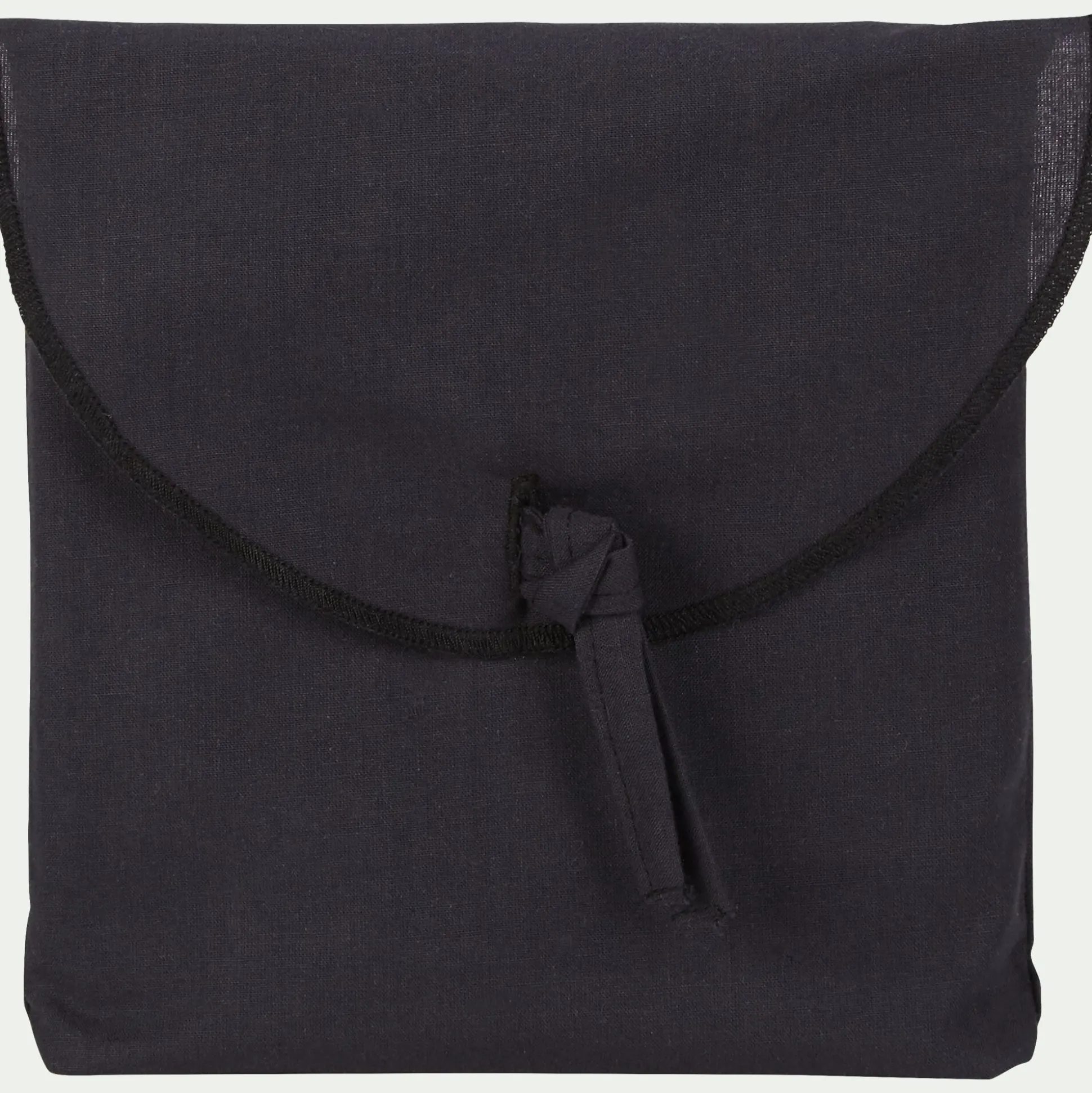 Lot de 2 taies d'oreiller en coton - gris calabrun 65x65ccm