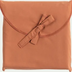 Lot de 2 taies d'oreiller en percale de coton - brun rustrel 65x65cm