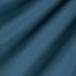 Lot de 2 taies d'oreiller en percale de coton - bleu figuerolles 50x70cm