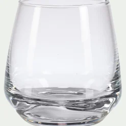 Lot de 6 verrines en cristallin D6cm - transparent