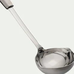 Louche en inox - gris métallisé