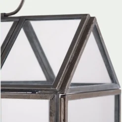 Maisonnette en Verre 15,5X10,5XH13CM - transparent