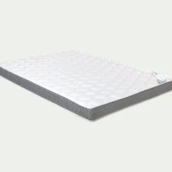Matelas alinea en mousse accueil équilibré 15cm 160x200cm - blanc
