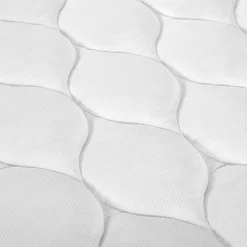 Matelas alinea en mousse accueil équilibré 15cm 90x200cm - blanc