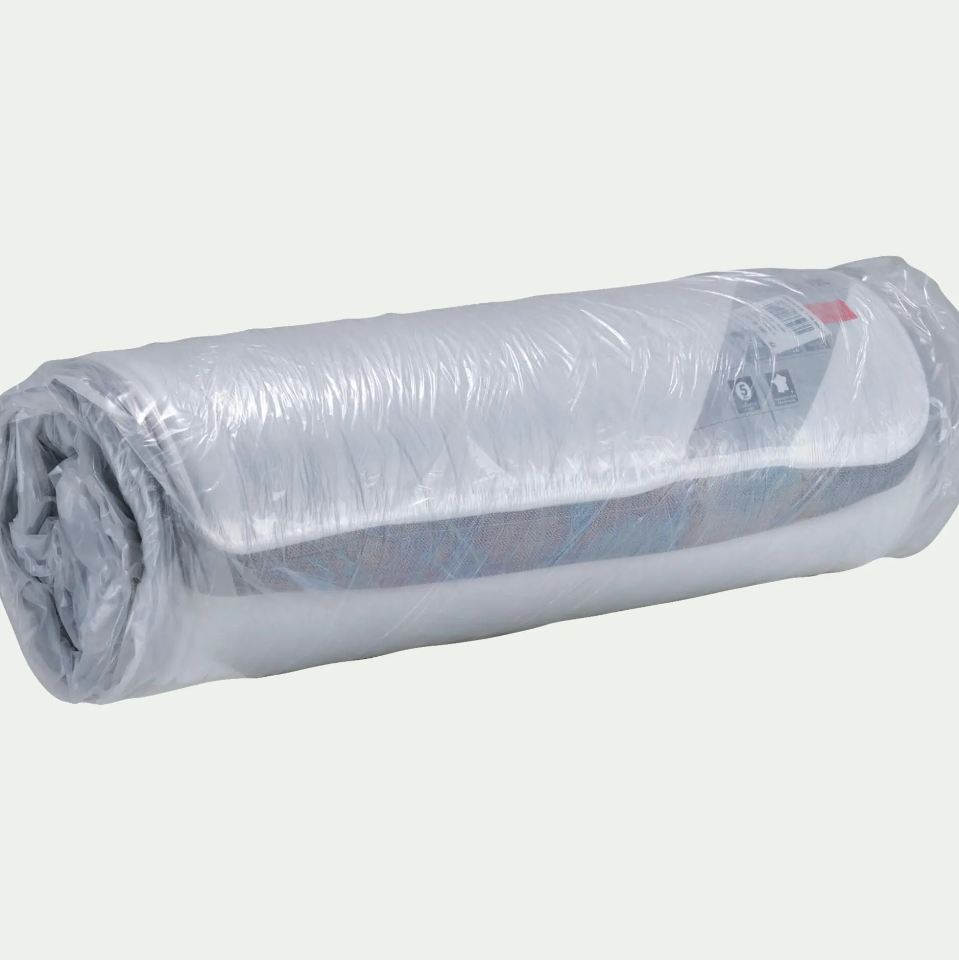 Matelas alinea en mousse accueil équilibré 15cm 90x190cm - blanc