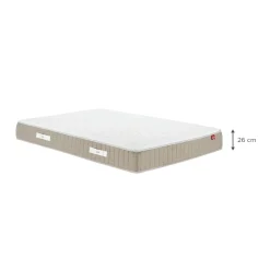 Matelas Epeda à ressorts accueil équilibré - 160X200cm