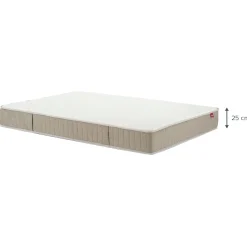 Matelas Epeda à ressorts accueil équilibré 140x190cm