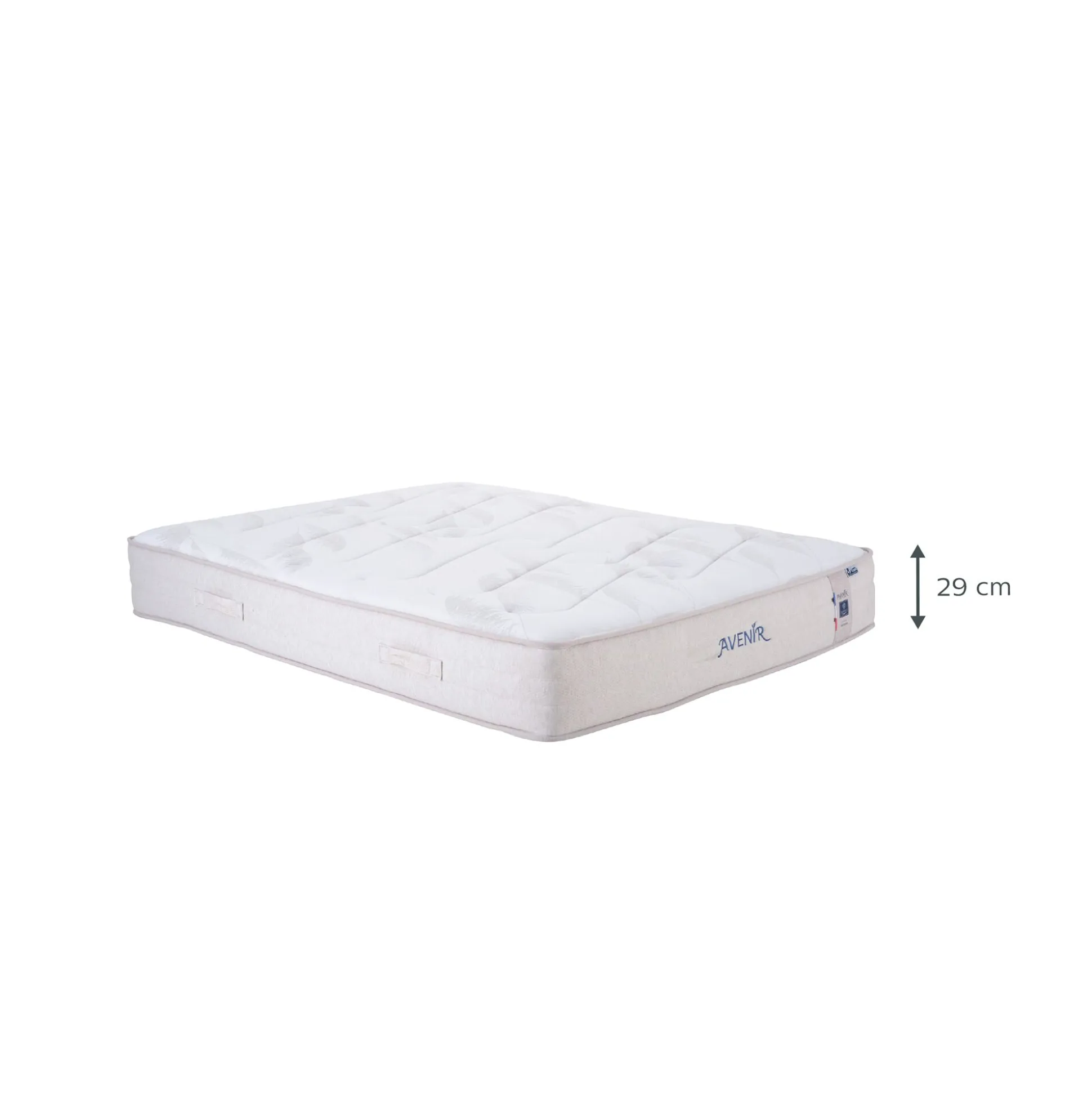 Matelas thiriez à ressorts ensachés accueil moelleux - 160x200cm
