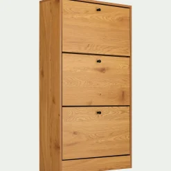 Meuble à chaussures en bois - bois clair