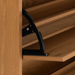Meuble à chaussures en bois - bois clair
