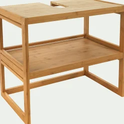 Meuble sous-vasque en bambou - L61cm