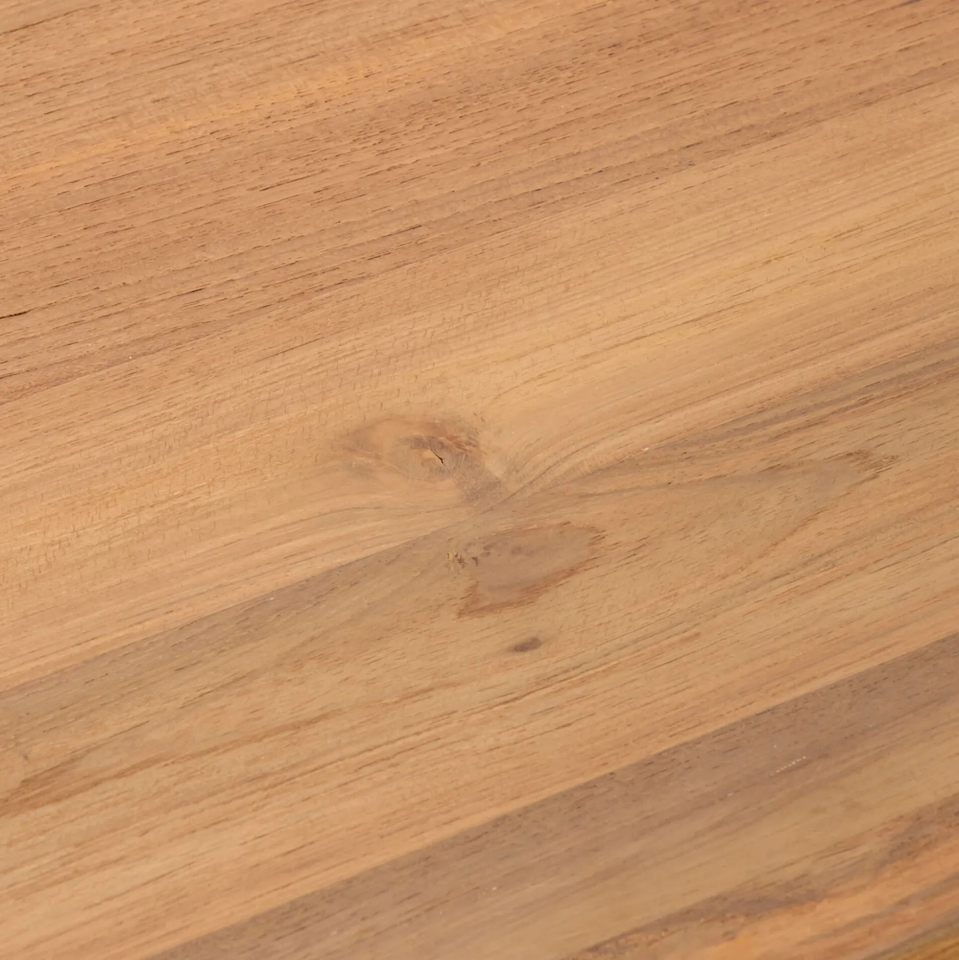 Meuble tv 2 portes en teck recyclé et cannage L150cm - bois clair