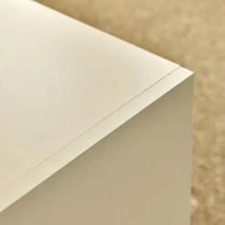 Meuble TV en bois 4 portes - beige