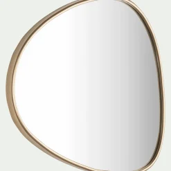 Miroir en bois H75xl60cm - doré