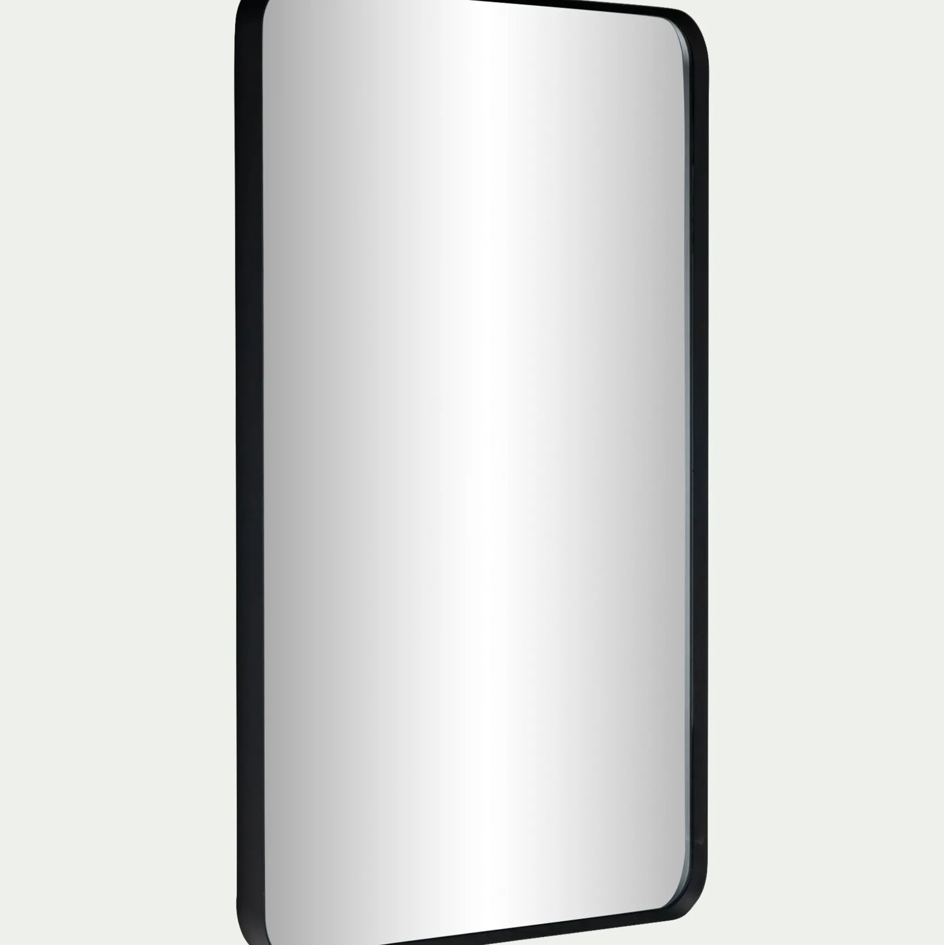 Miroir rectangulaire en aluminium l60xH90cm - noir
