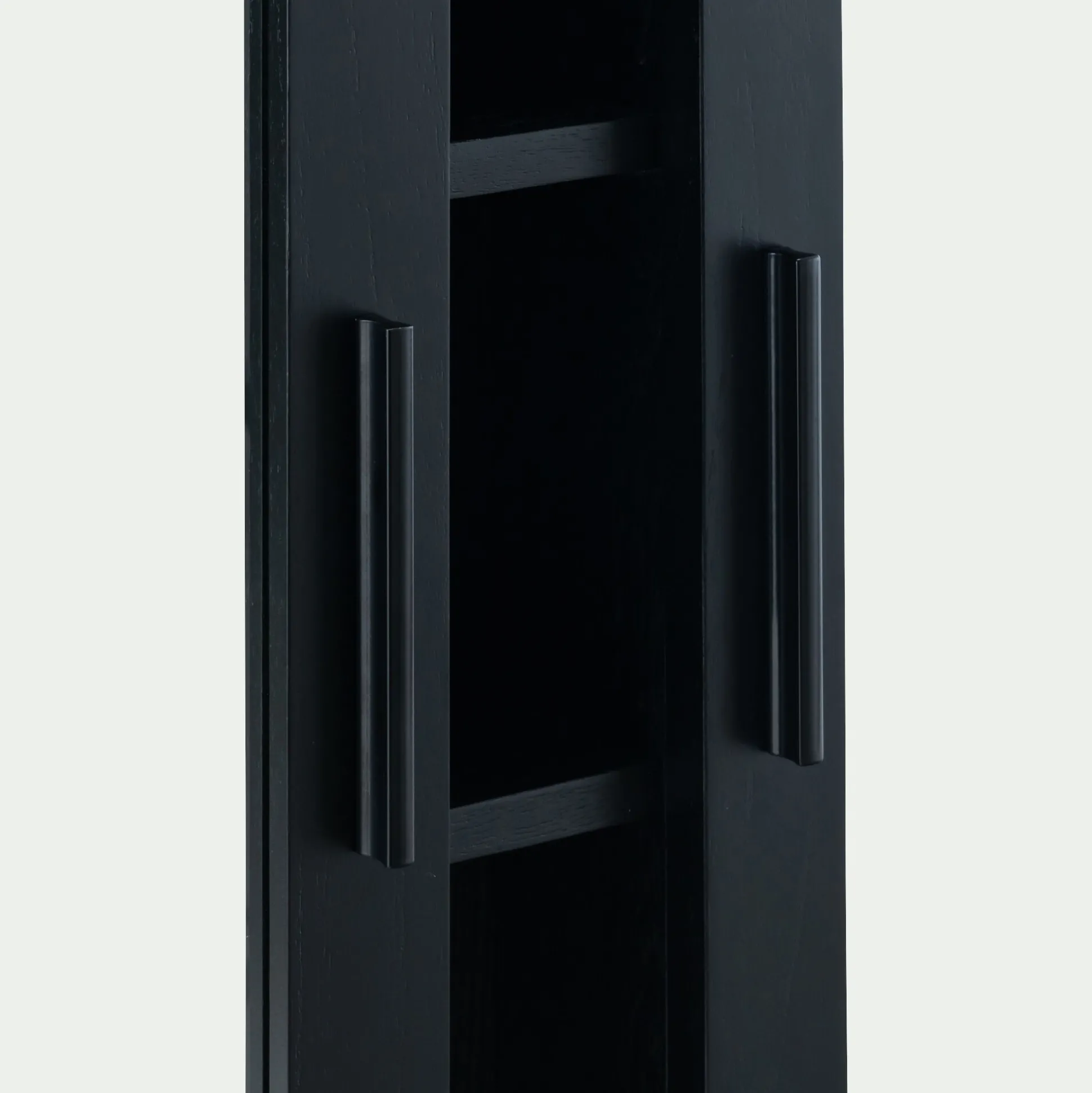 Miroirs rectangulaires double de salle de bain en bois de cèdre - L110cm