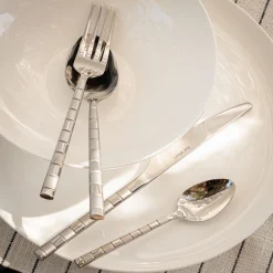 Ménagère 16 pièces en inox - argenté