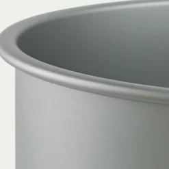 Moule à gâteau rond en aluminium D28xH10,2cm - argenté