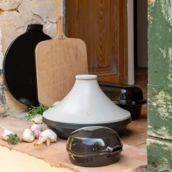 Moule à pain de campagne en céramique - noir