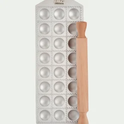 Moule à raviolis en aluminium anodisé - argenté