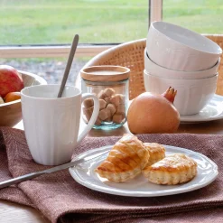 Mug en porcelaine 35cl - blanc