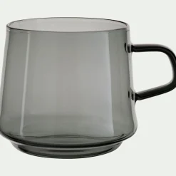 Mug en verre 42cl - gris