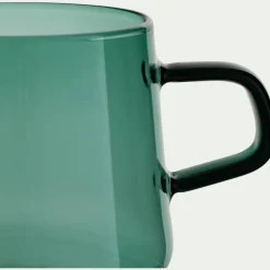 Mug en verre 42cl - vert agave