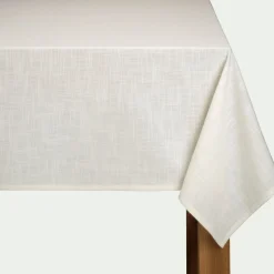 Nappe en coton 150x300cm - blanc écru