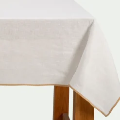 Nappe en lin 150x250cm - blanc écru