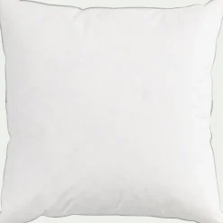 Oreiller moelleux en plumettes de canard - blanc 65x65cm