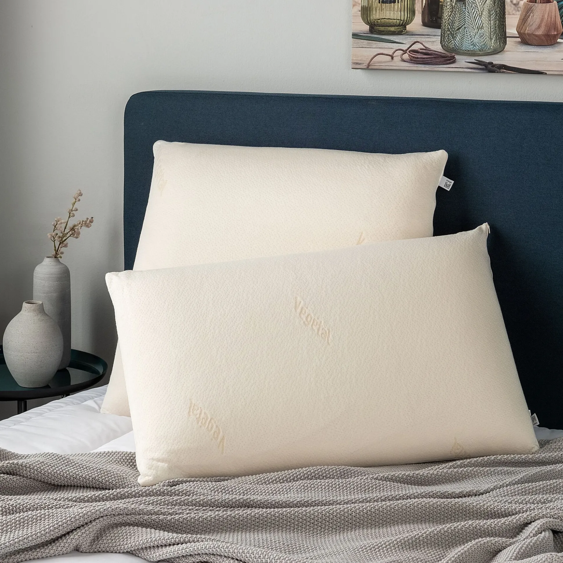 Oreiller synthétique à mémoire de forme - 60x60cm