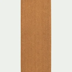 Paillasson en fibres de noix de coco et revers en vinyle - naturel 60x150cm