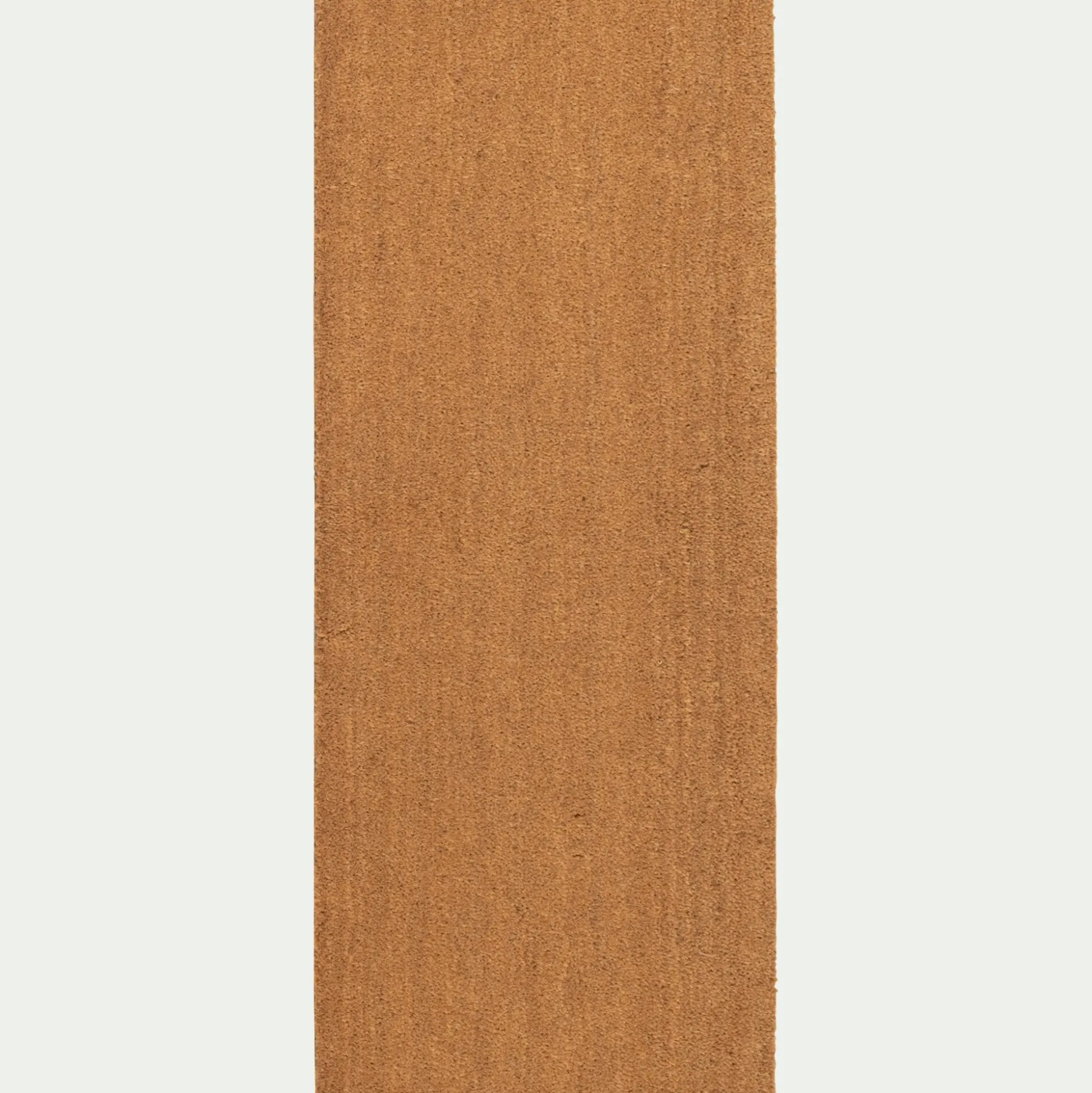 Paillasson en fibres de noix de coco et revers en vinyle - naturel 60x150cm