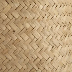 Panier en jonc de mer - naturel H18xD24cm