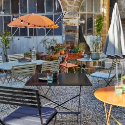 Parasol de plage - vert olivier (D180cm)