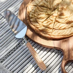 Pelle à tarte en rotin - naturel