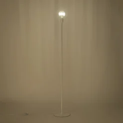 Pied de lampadaire - blanc H146cm