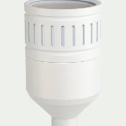 Pied de lampadaire - blanc H146cm