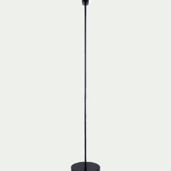 Pied de lampadaire en métal - H140cm noir
