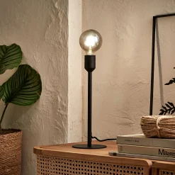 Pied de lampe à poser - noir H37,2cm