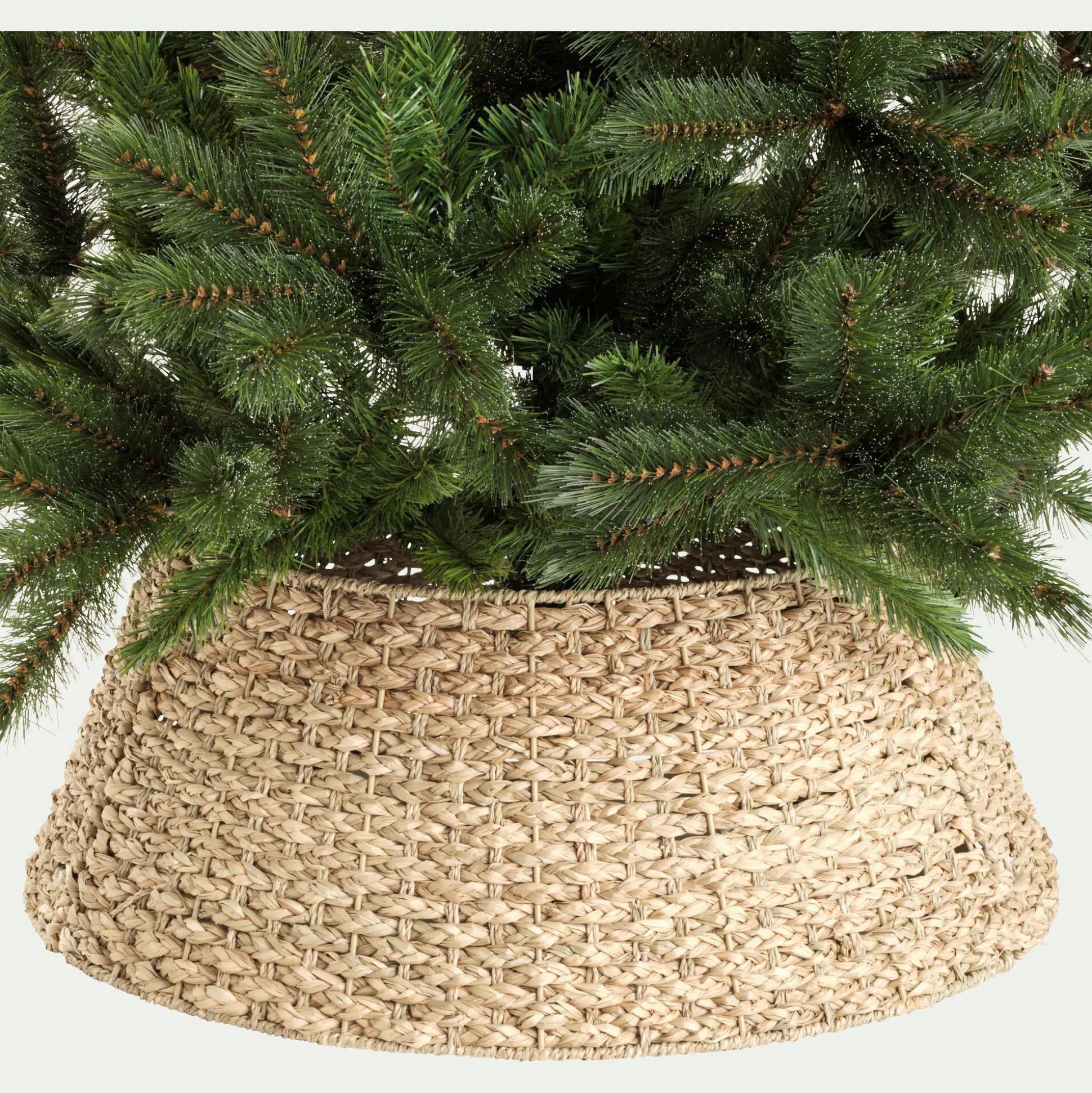 Pied de sapin en kit en jonc de mer D68xH25cm - naturel