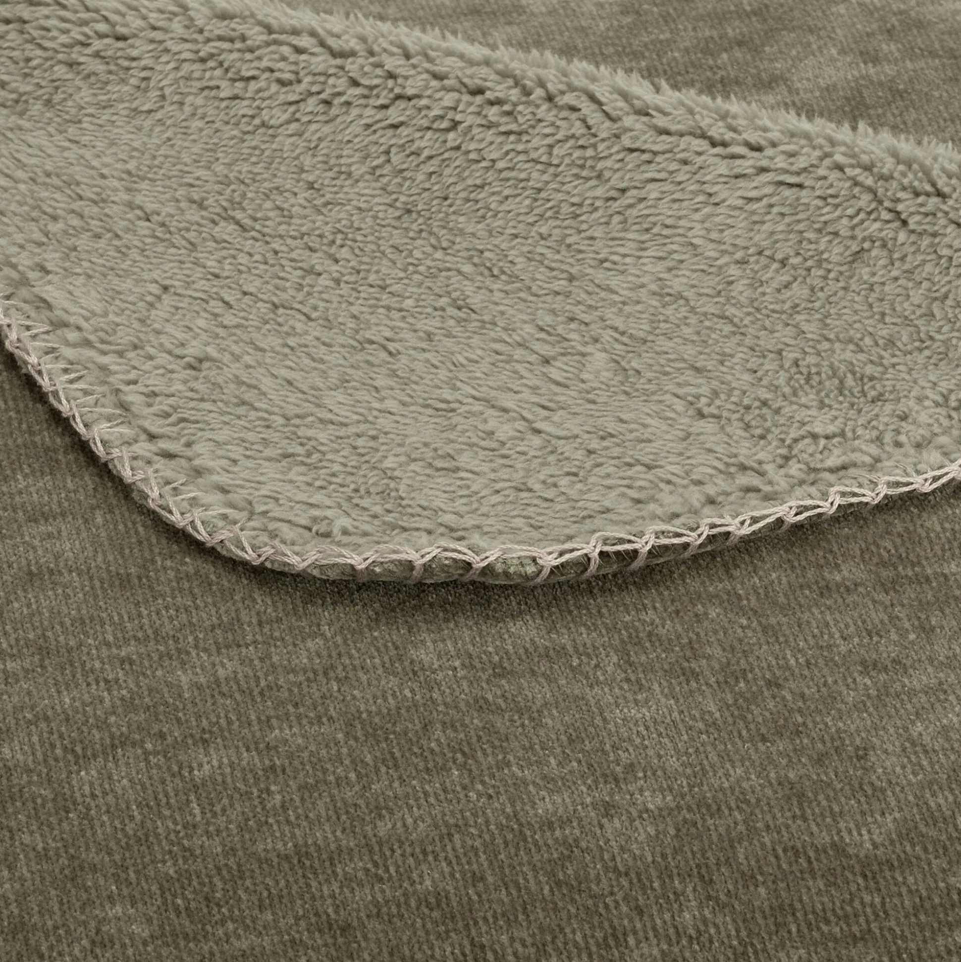 Plaid doux synthétique 130x170cm - vert