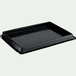 Plaque à génoise en fibre de verre et silicone 17,8x24,5cm - noir