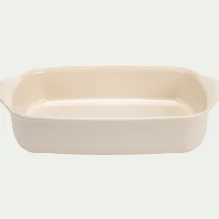 Plat à four en céramique L36,5cm - beige