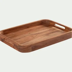 Plateau en bois d'acacia L40cm - naturel