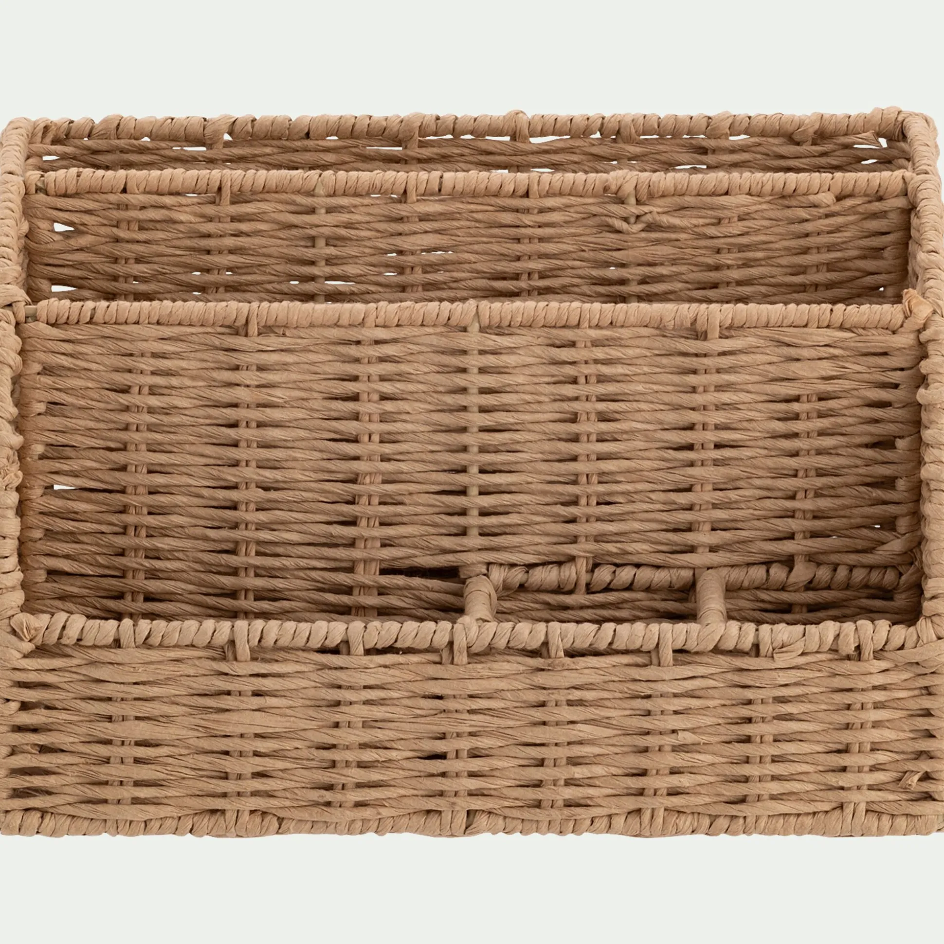 Porte courrier plat en papier - naturel