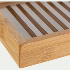 Porte savon en bambou - naturel