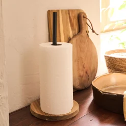 Porte sopalin en acacia - bois foncé