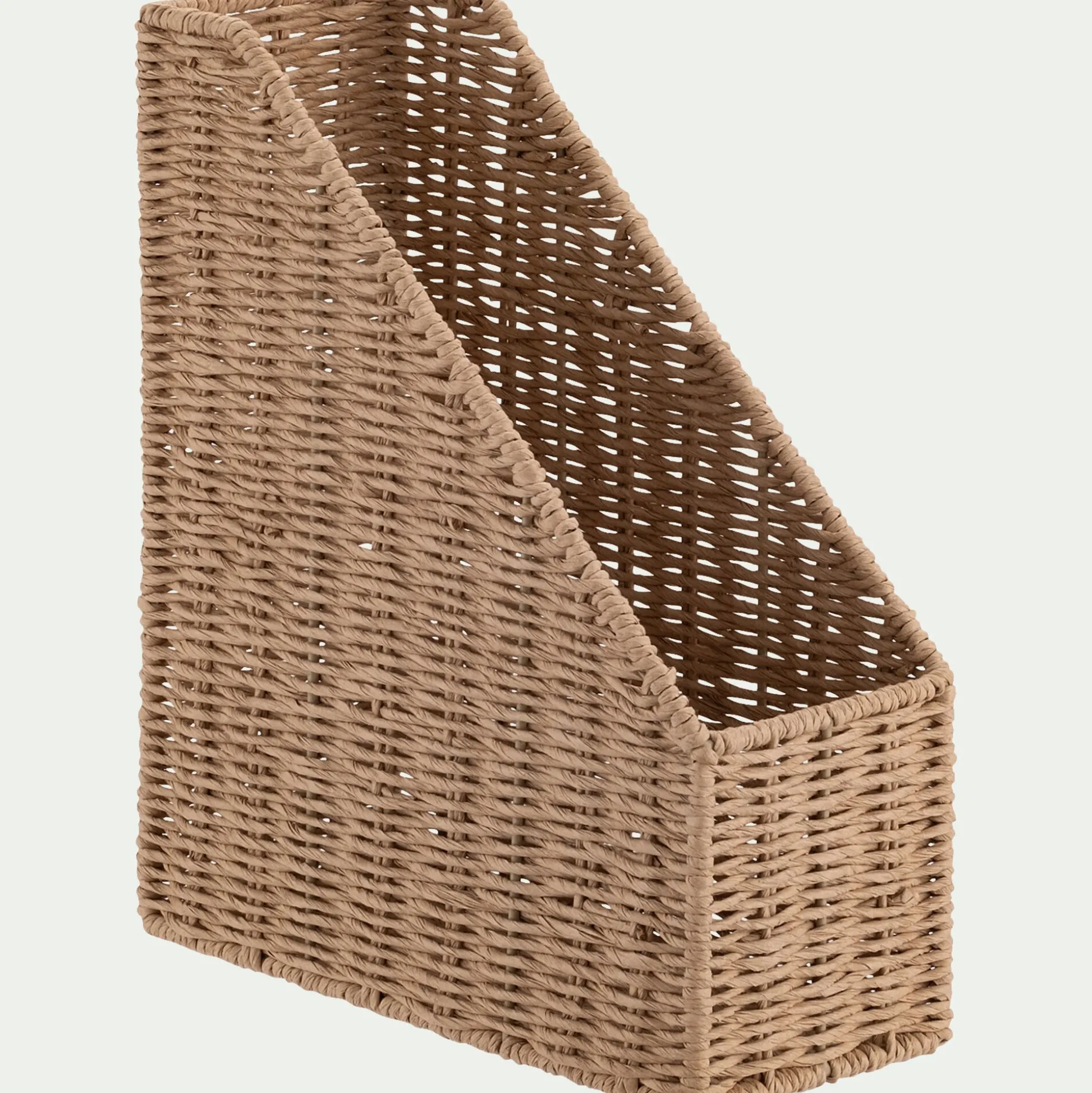 Porte-documents haut en papier H30cm - naturel